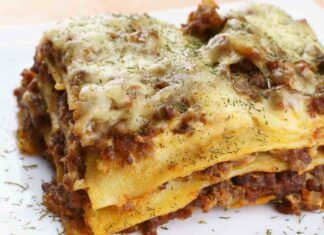Lasagna cacio e pepe