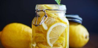Limoni sciroppati della nonna