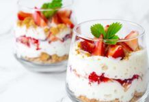 Mini cheesecake in bicchiere alle fragole Ricetta Sprint