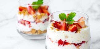 Mini cheesecake in bicchiere alle fragole Ricetta Sprint
