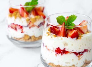 Mini cheesecake in bicchiere alle fragole Ricetta Sprint