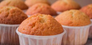 Muffin alla spremuta di arance