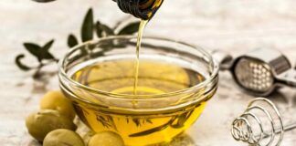 Olio d'oliva che brucia - RicettaSprint