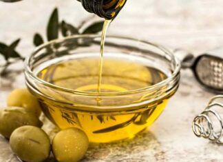 Olio d'oliva che brucia - RicettaSprint