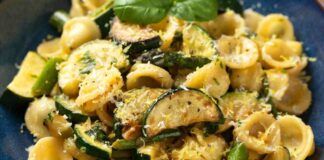 Orecchiette zucchine e fagiolini