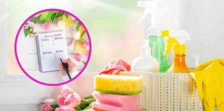 Organizzare le pulizie di primavera Ricetta Sprint