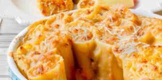 Paccheri ripieni al forno Ricetta Sprint