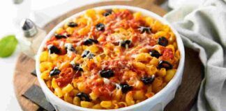 Pasta al forno tonno mozzarella