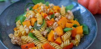 Pasta fredda con zucca e noci Ricetta Sprint