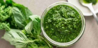 Pesto di basilico light Ricetta Sprint