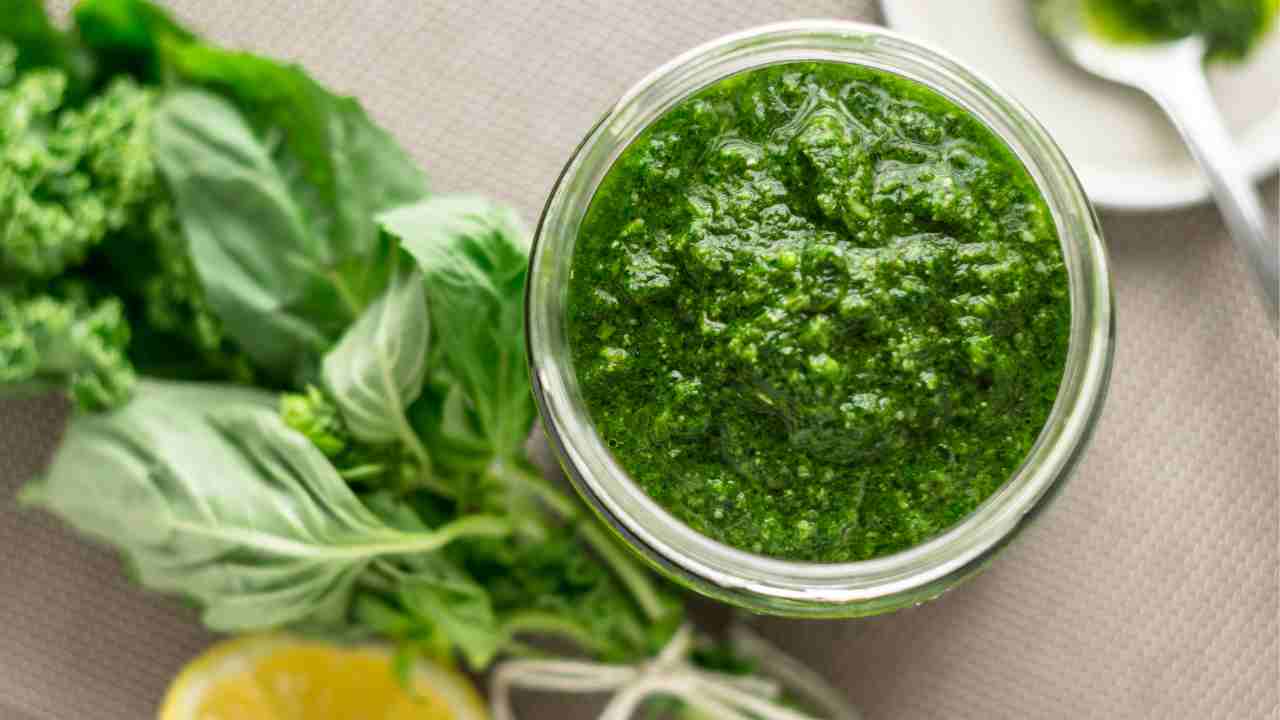 Pesto di basilico light Ricetta Sprint