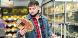 Pizza surgelata supermercato