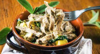 Pizzocceri Valtellinesi come quelli che mangi al nord, ti saluto polenta stasera li stendo tutti