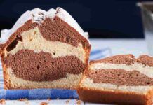 Plumcake variegato al cacao  senza uova e glutine Ricetta Sprint
