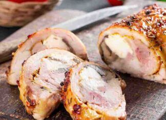 Pollo farcito
