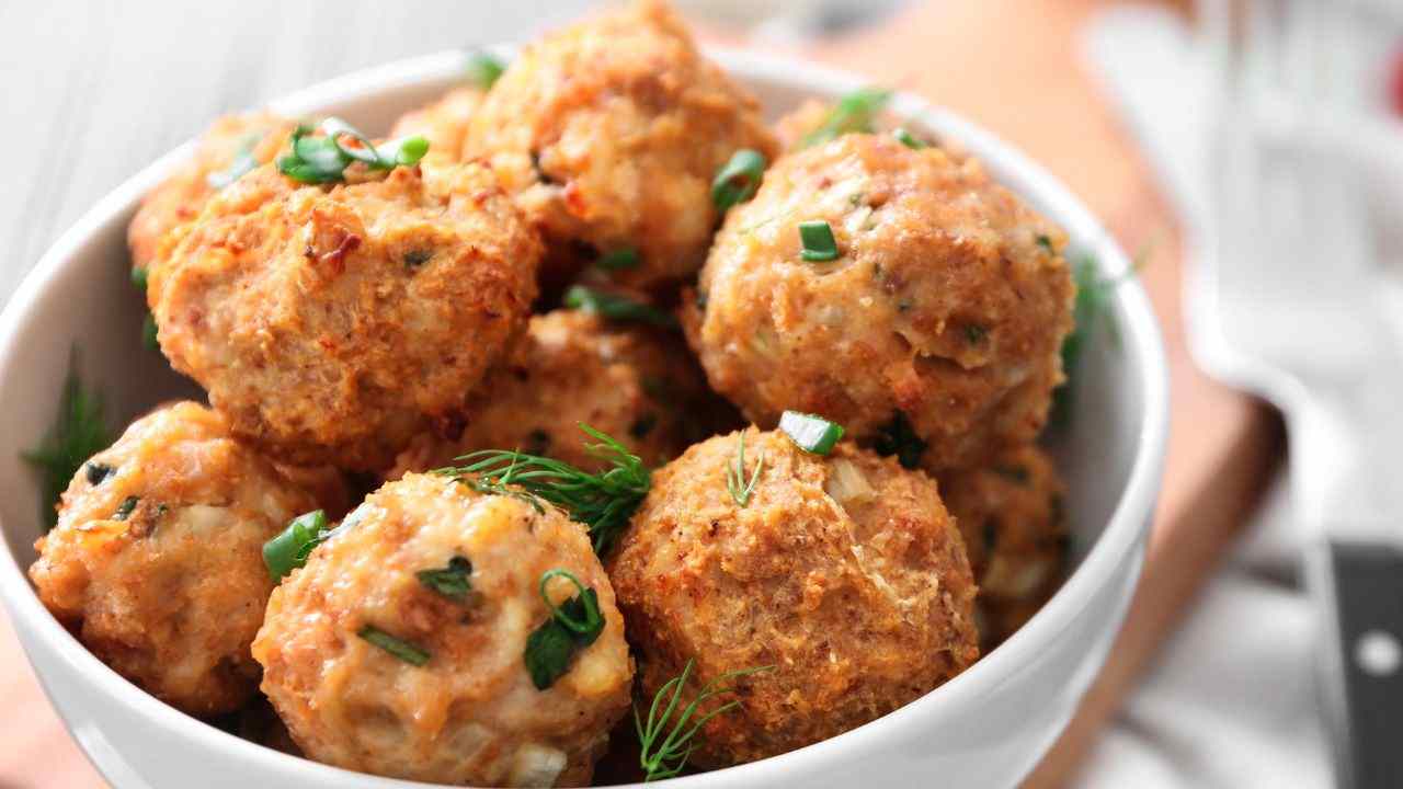 Polpette di merluzzo frullate