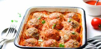 Polpette imbottite al forno