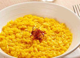 Risotto alla zafferano senza burro Ricetta Sprint