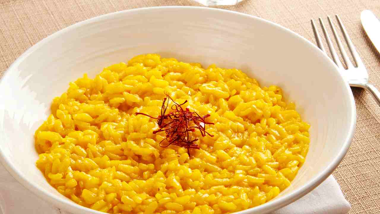 Risotto alla zafferano senza burro Ricetta Sprint