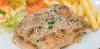 Scaloppine di pollo filanti