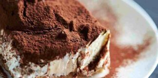 Tiramisù senza le uova