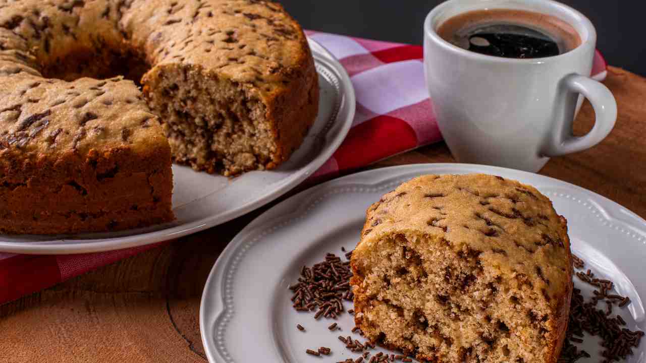 Torta al caffè e acqua Ricetta Sprint
