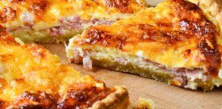 Torta con crema di patate e prosciutto cotto Ricetta Sprint