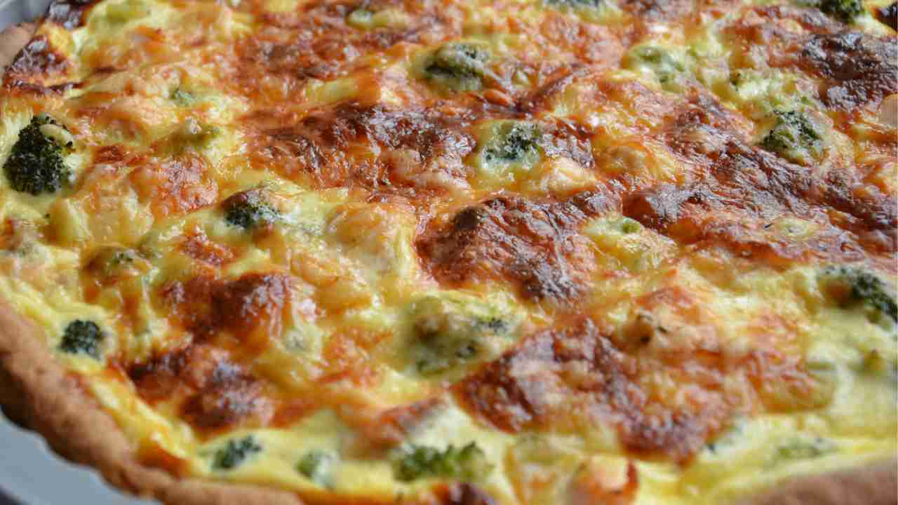 Torta con i broccoli e speck Ricetta Sprint