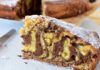 Torta zebrata ai due bicchieri
