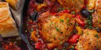Vero pollo alla cacciatora