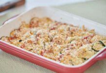 Zucchine gratinate al forno