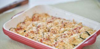 Zucchine gratinate al forno