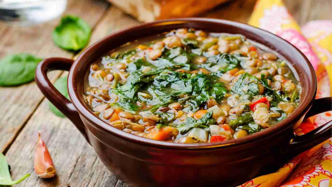 Zuppa di lenticchie mista Ricetta Sprint