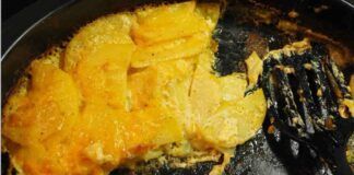 il gateau ve lo lascio a voi io con le patate e della provola mi faccio una teglia di queste e la cena sto apposto