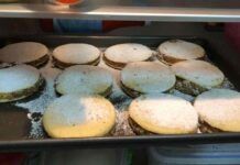 In meno di un ora preparo dei biscotti si alta pasticceria, oggi li farcisco con questa crema, ma domani la cambio sicuro