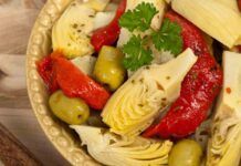 caponata di carciofi ricettasprint