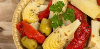 caponata di carciofi ricettasprint