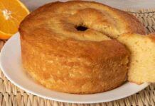 ciambellone arancia