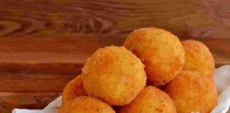 Arancini piccanti con provola e nduja