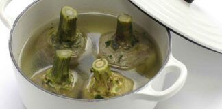 Bere acqua di cottura dei carciofi - RicettaSprint
