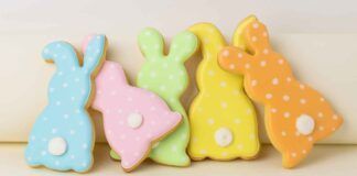 Biscottini coniglietto di Pasqua - RicettaSprint