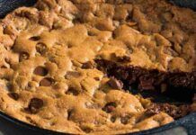 Biscottone morbido ripieno di cioccolato