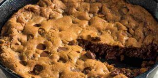 Biscottone morbido ripieno di cioccolato