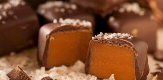 Bon bon 4.0 con mele e cioccolato