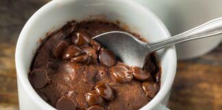 Brownie light in tazza