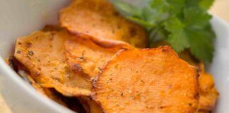 Chips di patate dolci RicettaSprint