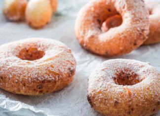 Ciambelle fritte con le gocce di cioccolato RicettaSprint