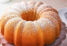 Ciambellone al cioccolato bianco