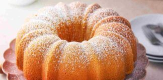 Ciambellone al cioccolato bianco