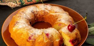 Ciambellone alle ciliegie